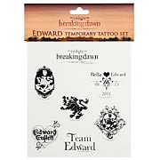Twilight Breaking Dawn Edward Temporary Tattoo